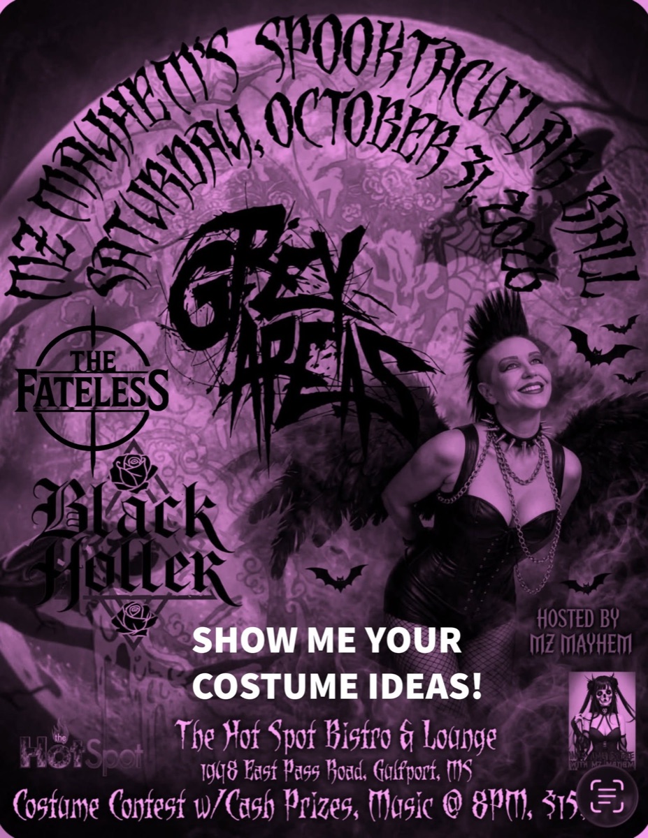 Mz Mayhem's Spooktacular Ball 2026 flyer